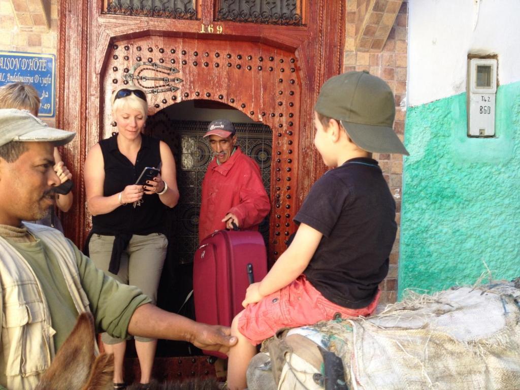 Al Andaloussiya Diyafa Hotell Moulay Idriss Exteriör bild